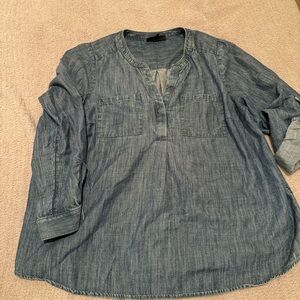 Lane Bryant Denim Top